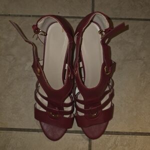 Radinnoo Women's Red Heels